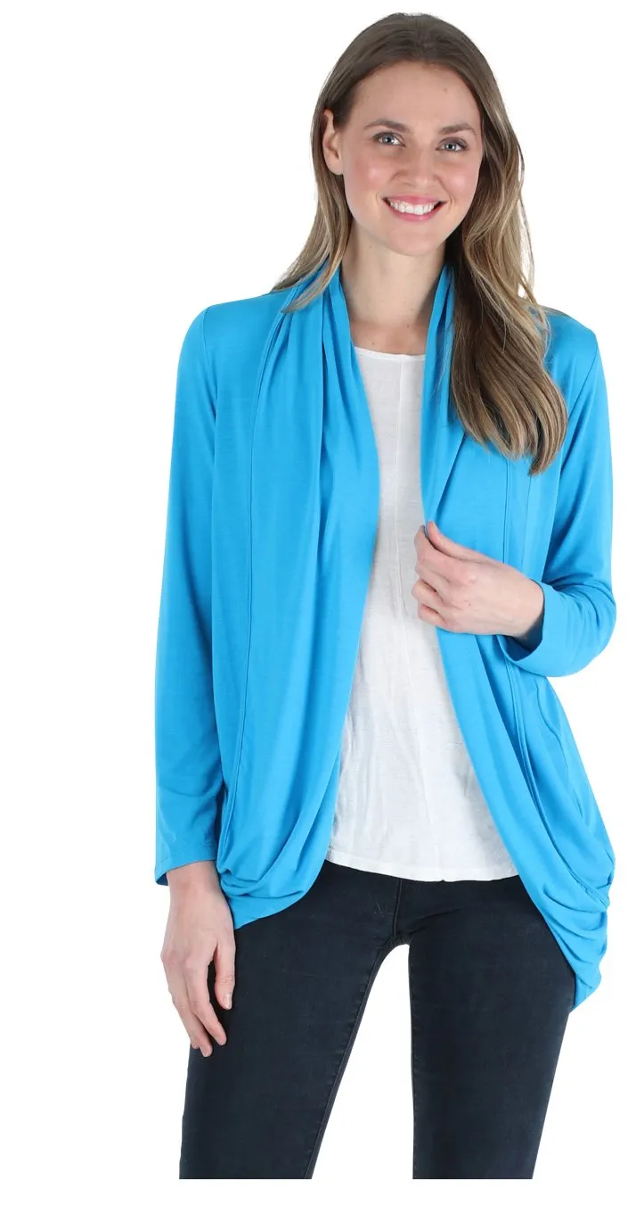 PajamaMania Women's Lightweight Knit Slouch Cardigan Wrap Pajama