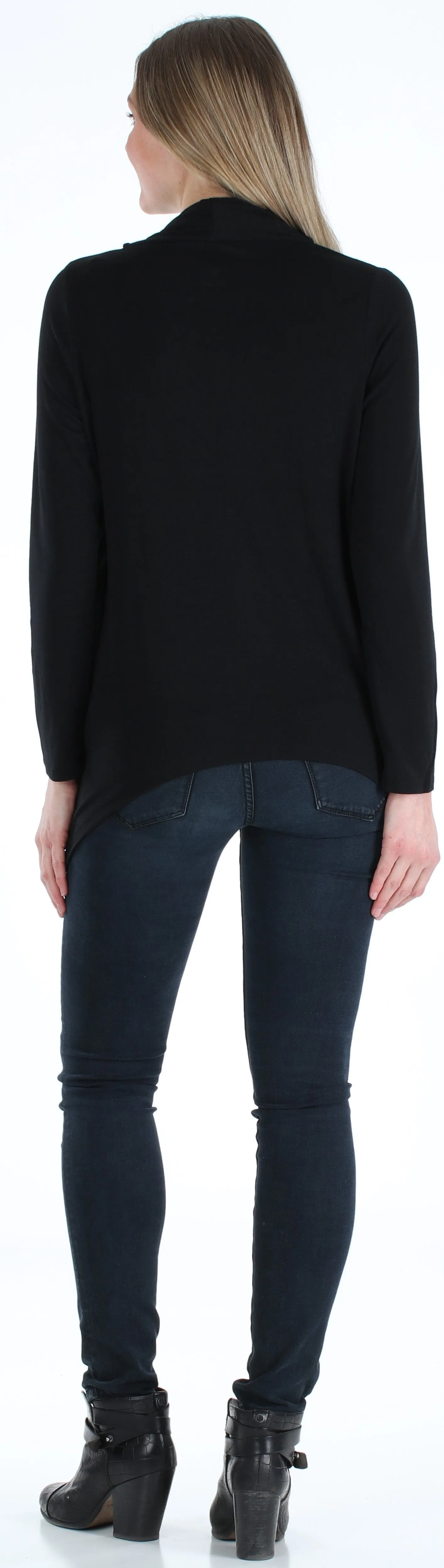 PajamaMania Women's Lightweight Knit Slouch Cardigan Wrap Pajama