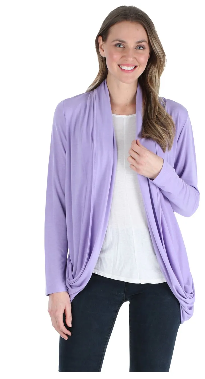 PajamaMania Women's Lightweight Knit Slouch Cardigan Wrap Pajama