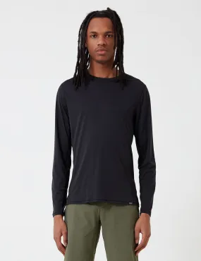 Patagonia Capilene® Cool Lightweight Long-Sleeved T-Shirt - Black