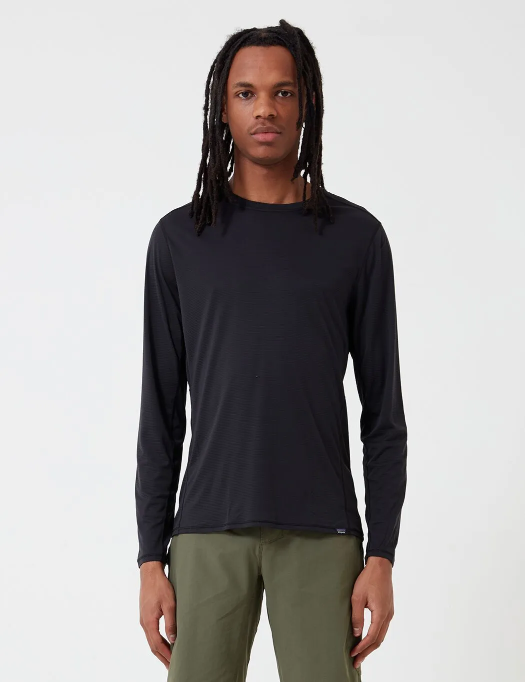 Patagonia Capilene® Cool Lightweight Long-Sleeved T-Shirt - Black
