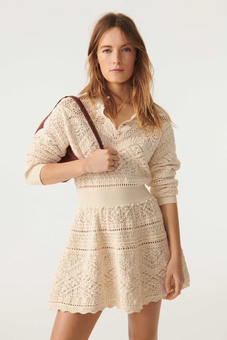 Pearle Ecru Dress - 1
