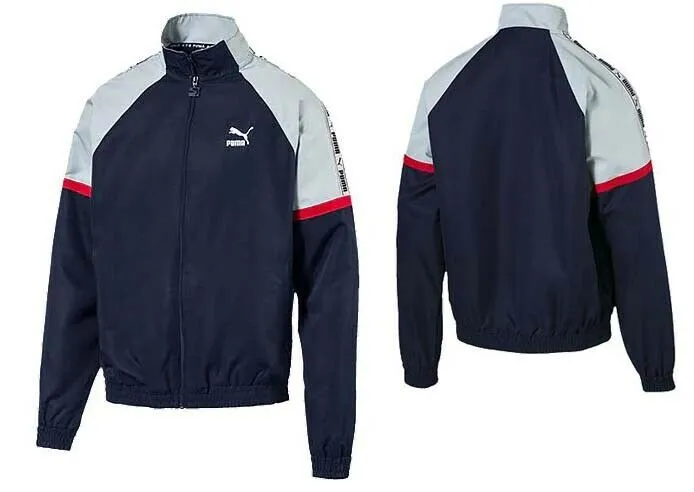 Puma XTG Mens Navy Woven Track Jacket