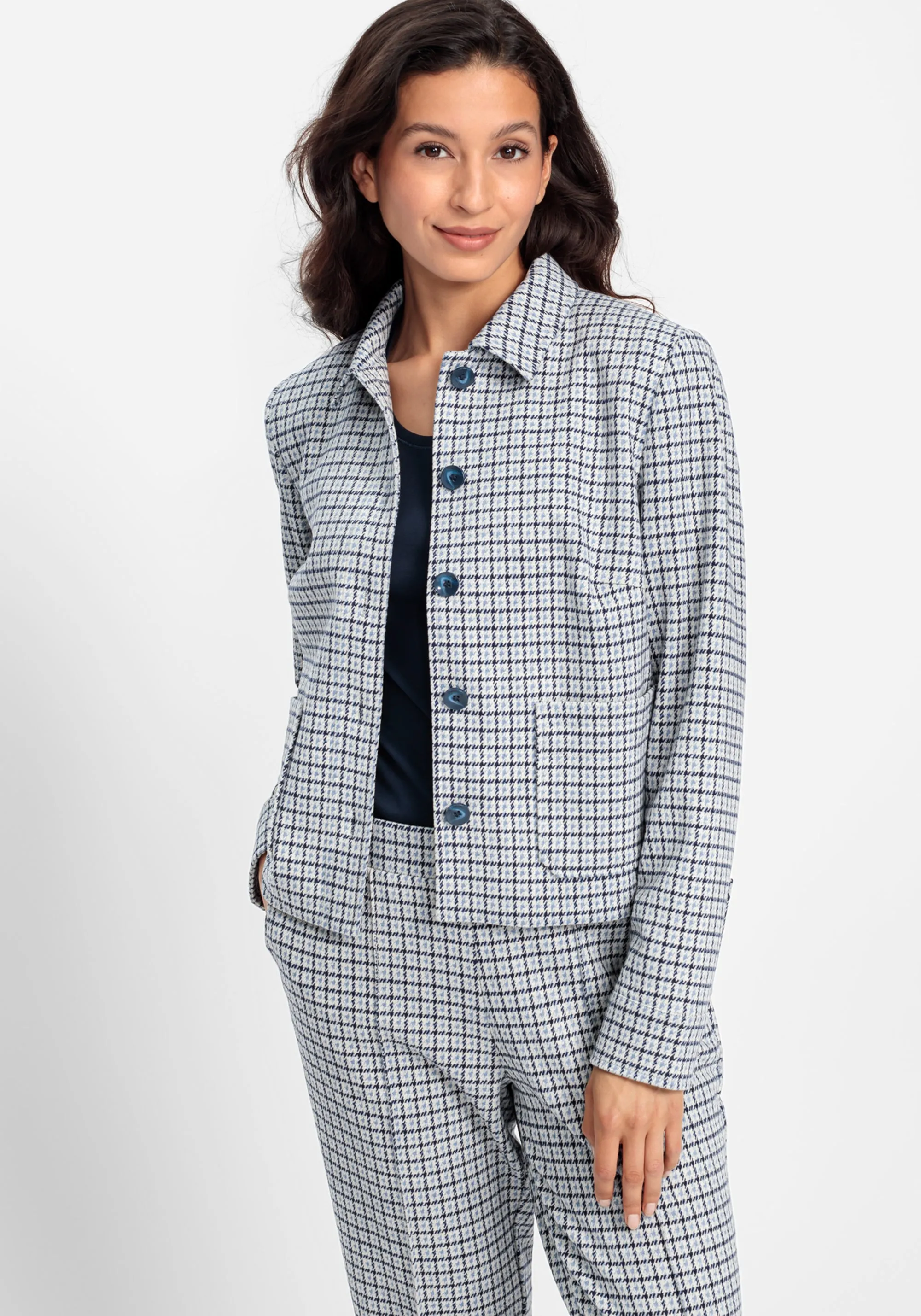 Puppytooth Cropped Jacket