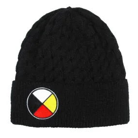 "Medicine Wheel" Embroidered Toque