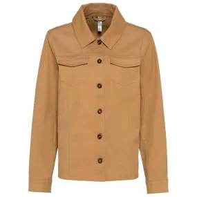 Rainbow Utility Cotton Jacket Biscuit UK 14