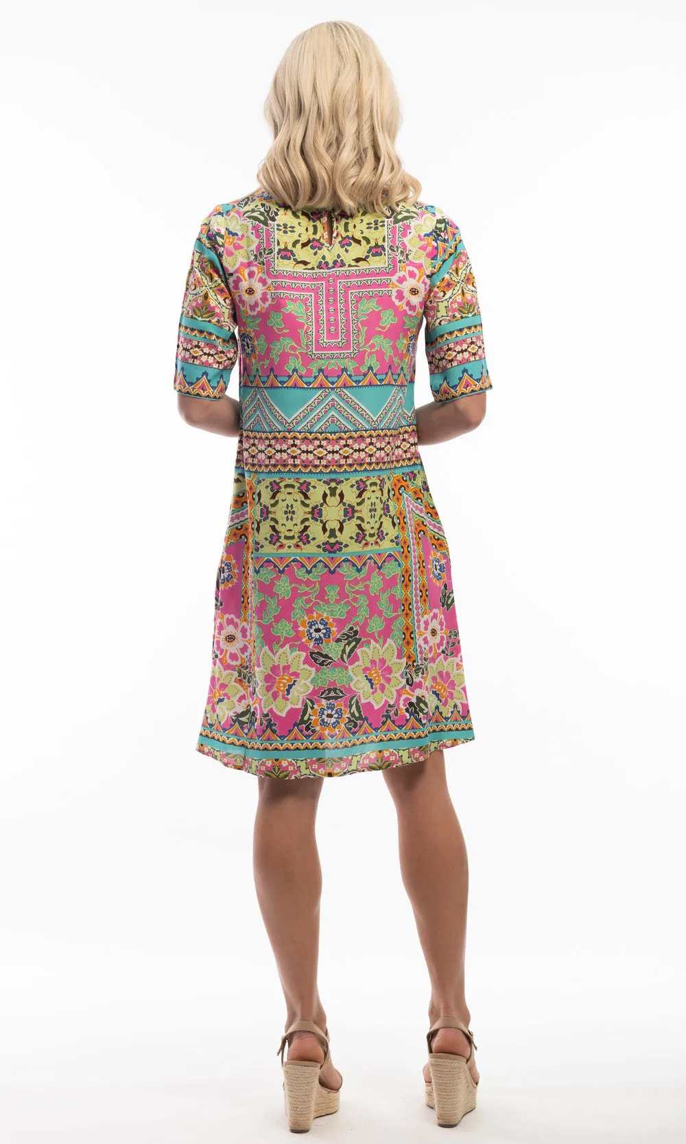 Rayon Dress Contemporary Iruya