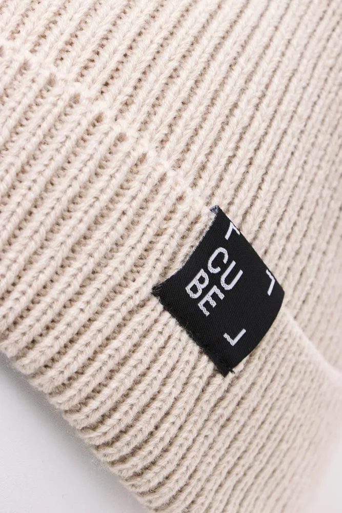 Rib Beanie Natural