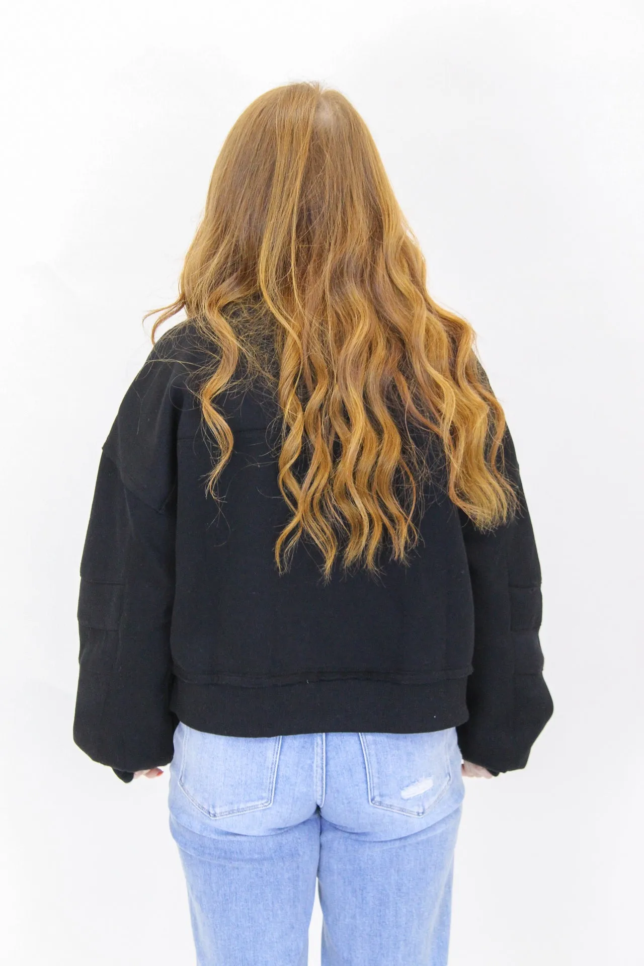 Ryster French Terry Pullover-Black