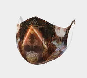 Sak Yant  || Face Mask || by Cosmic Shiva