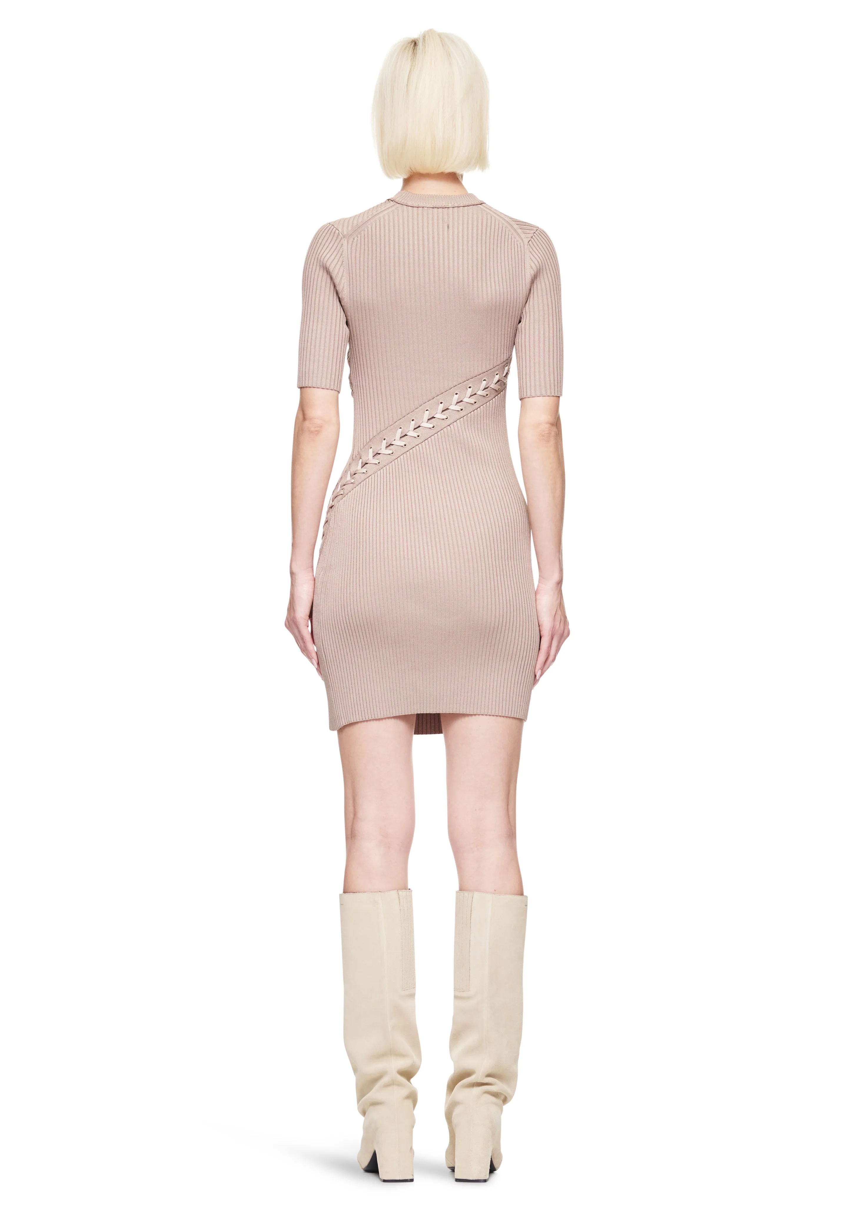 Simkhai Gilly Lace Up Mini