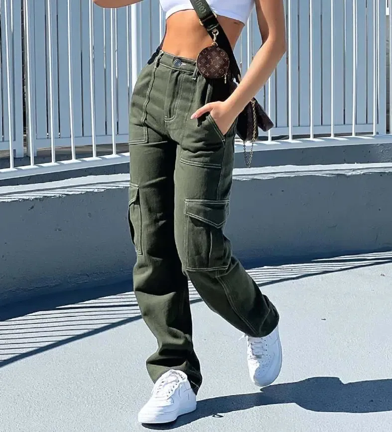 Streetwear Cargo pants For women