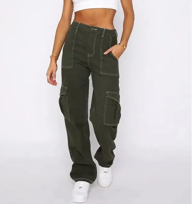 Streetwear Cargo pants For women