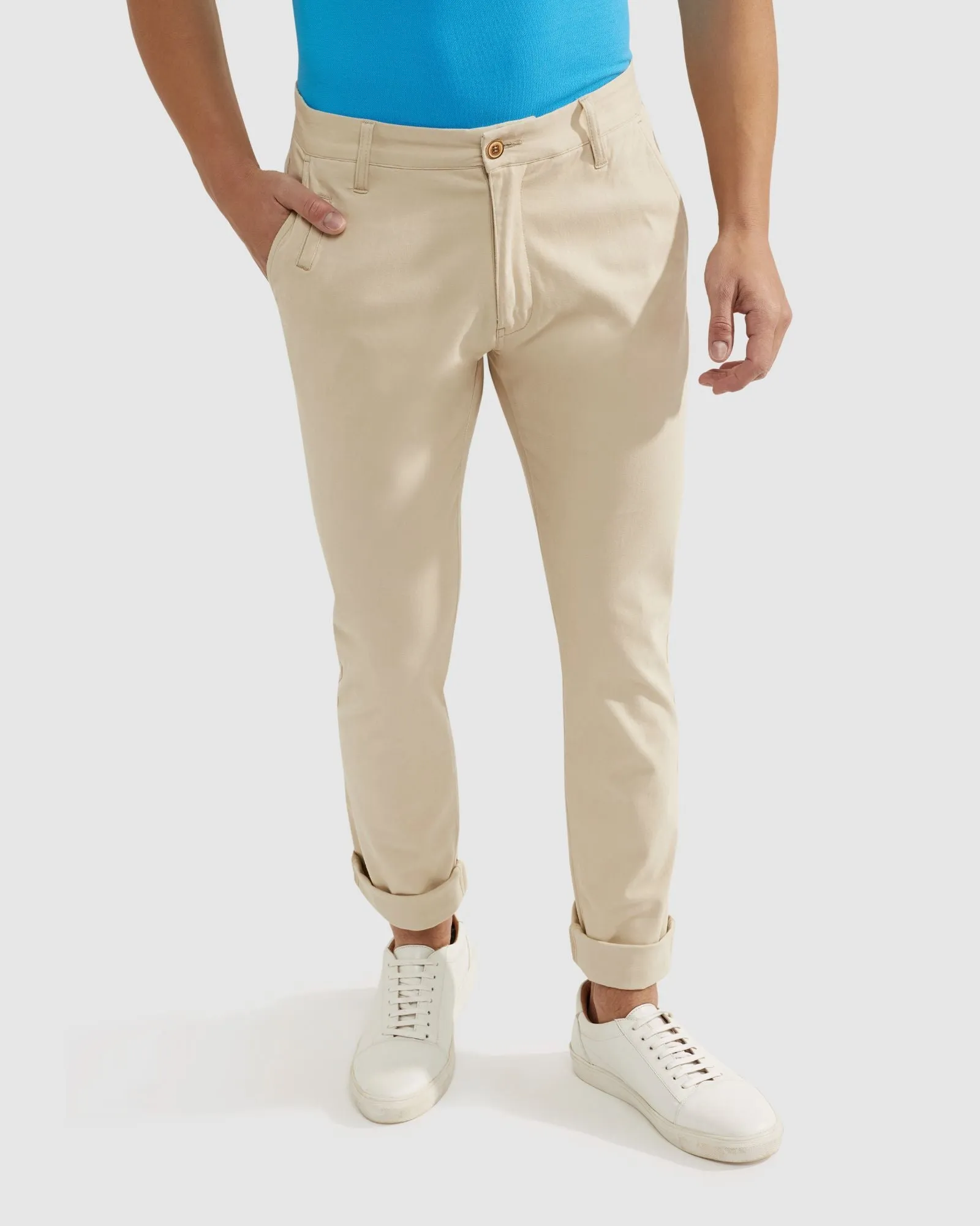 Stretch Skinny Fit Organic Cotton Chinos