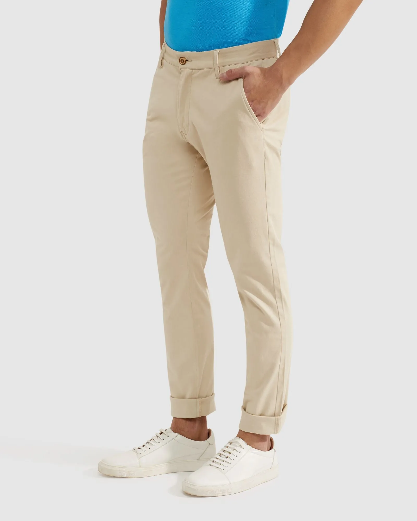 Stretch Skinny Fit Organic Cotton Chinos