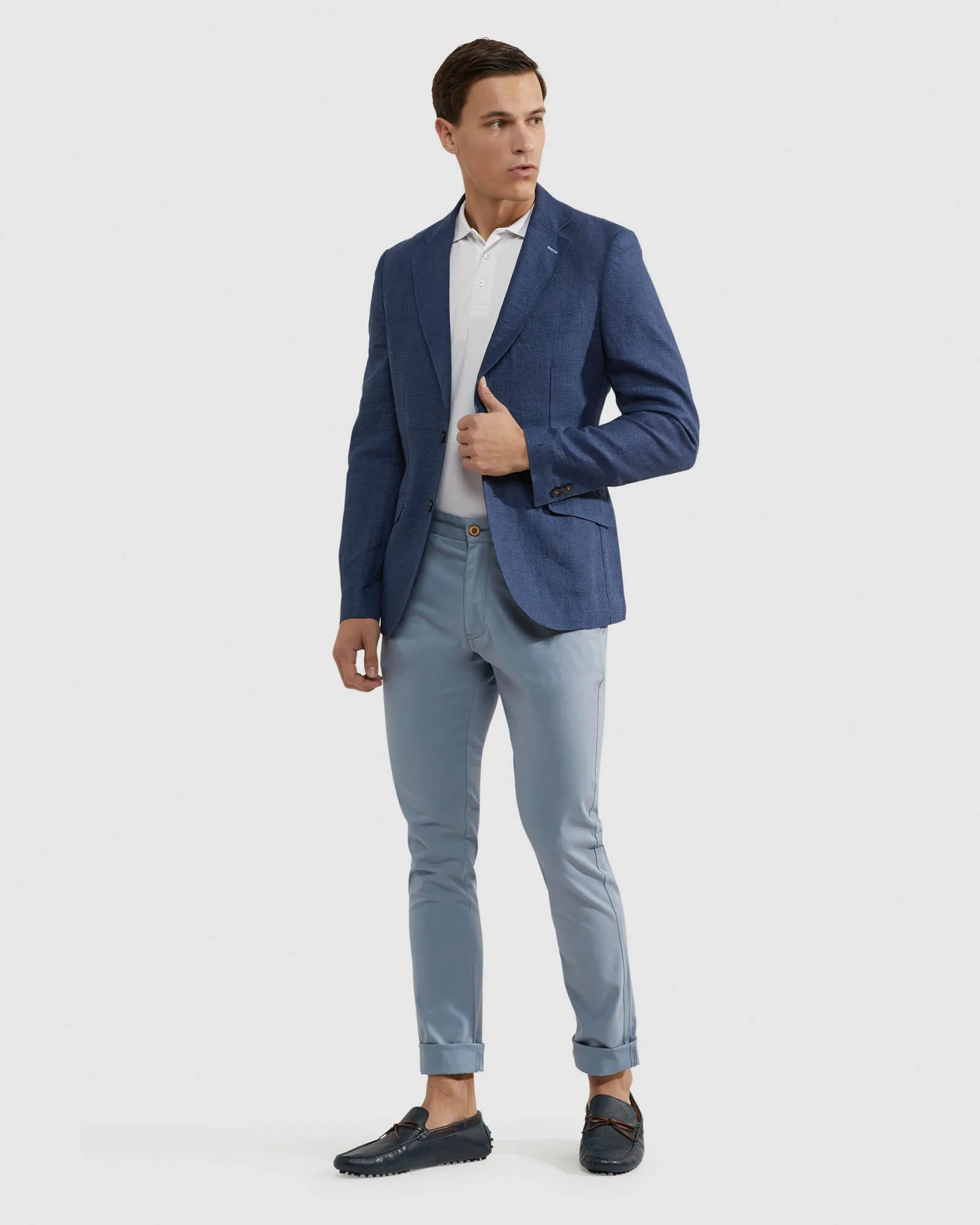 Stretch Skinny Fit Organic Cotton Chinos