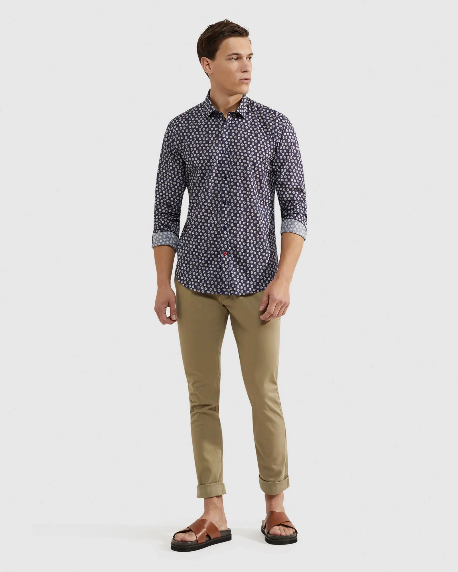 Stretch Skinny Fit Organic Cotton Chinos