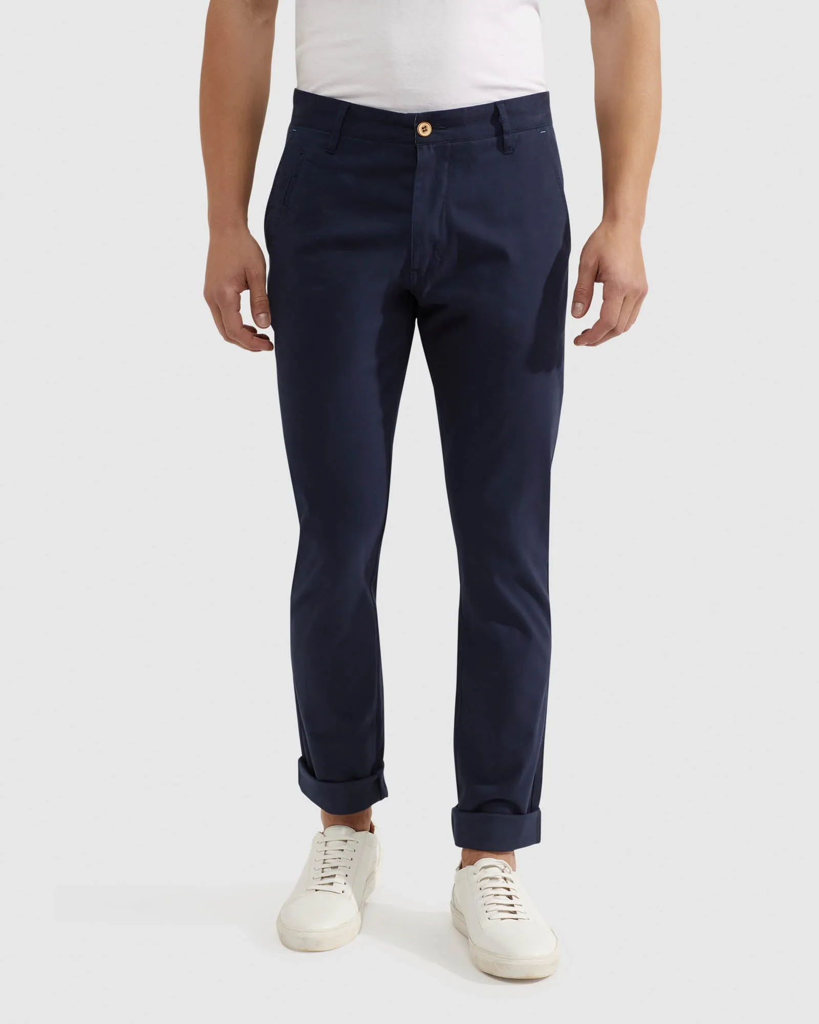 Stretch Skinny Fit Organic Cotton Chinos
