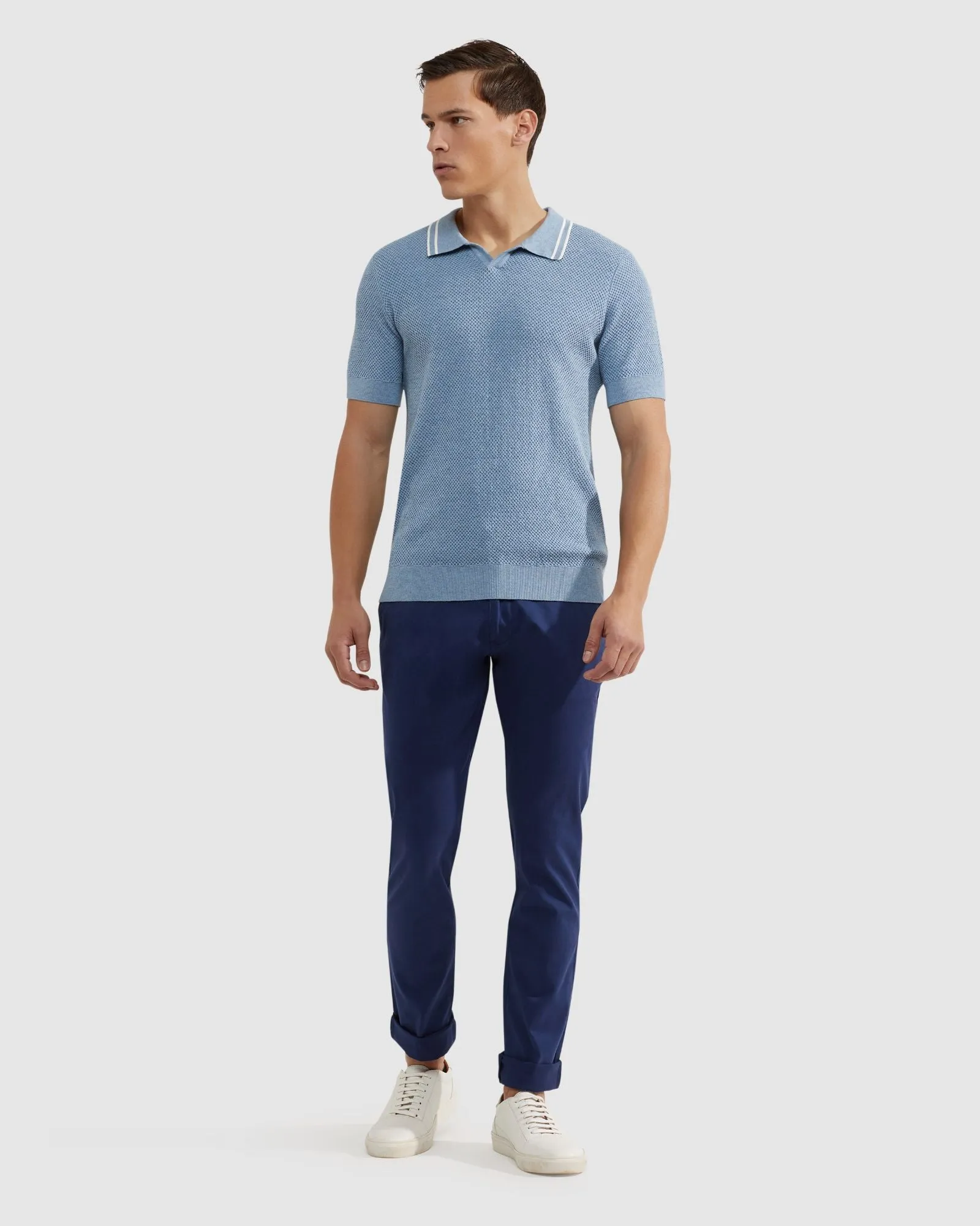 Stretch Skinny Fit Organic Cotton Chinos