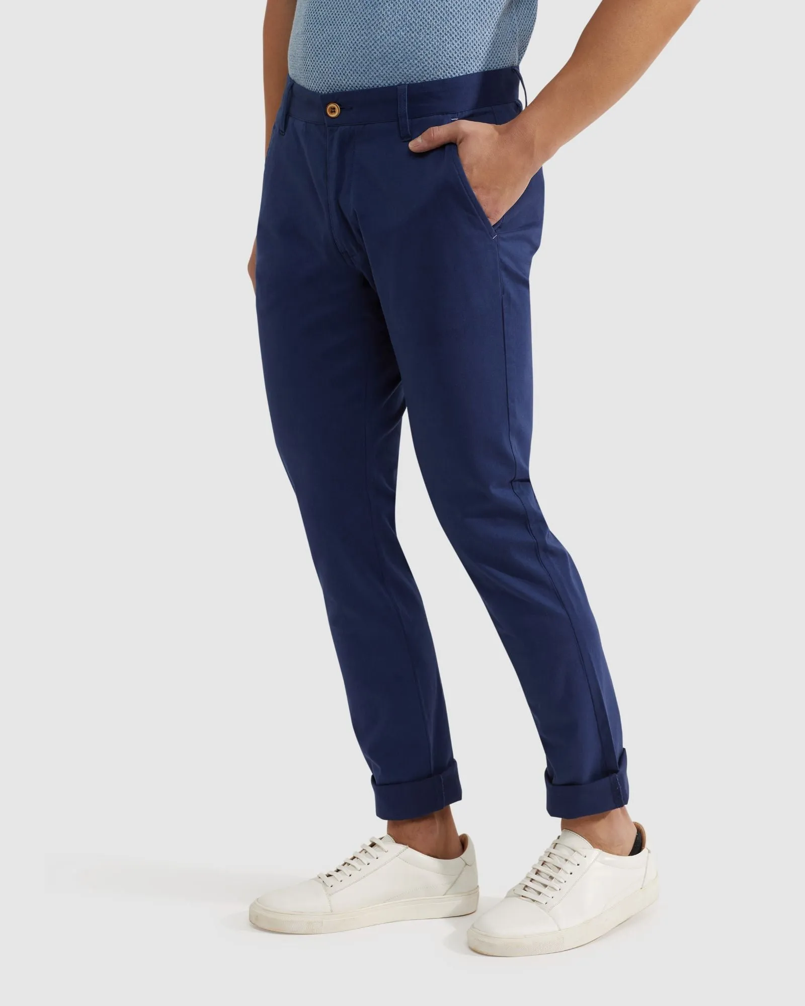 Stretch Skinny Fit Organic Cotton Chinos