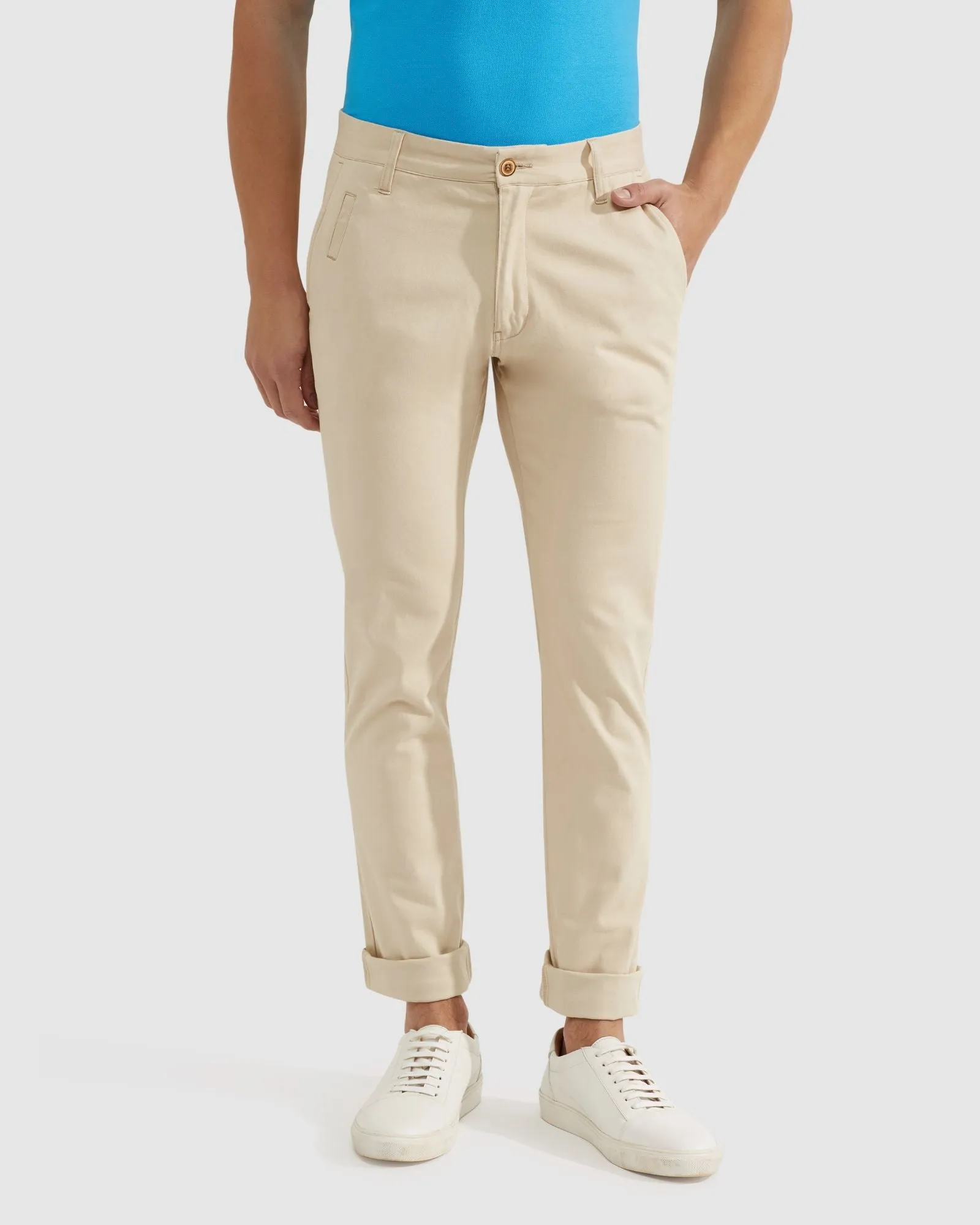 Stretch Skinny Fit Organic Cotton Chinos