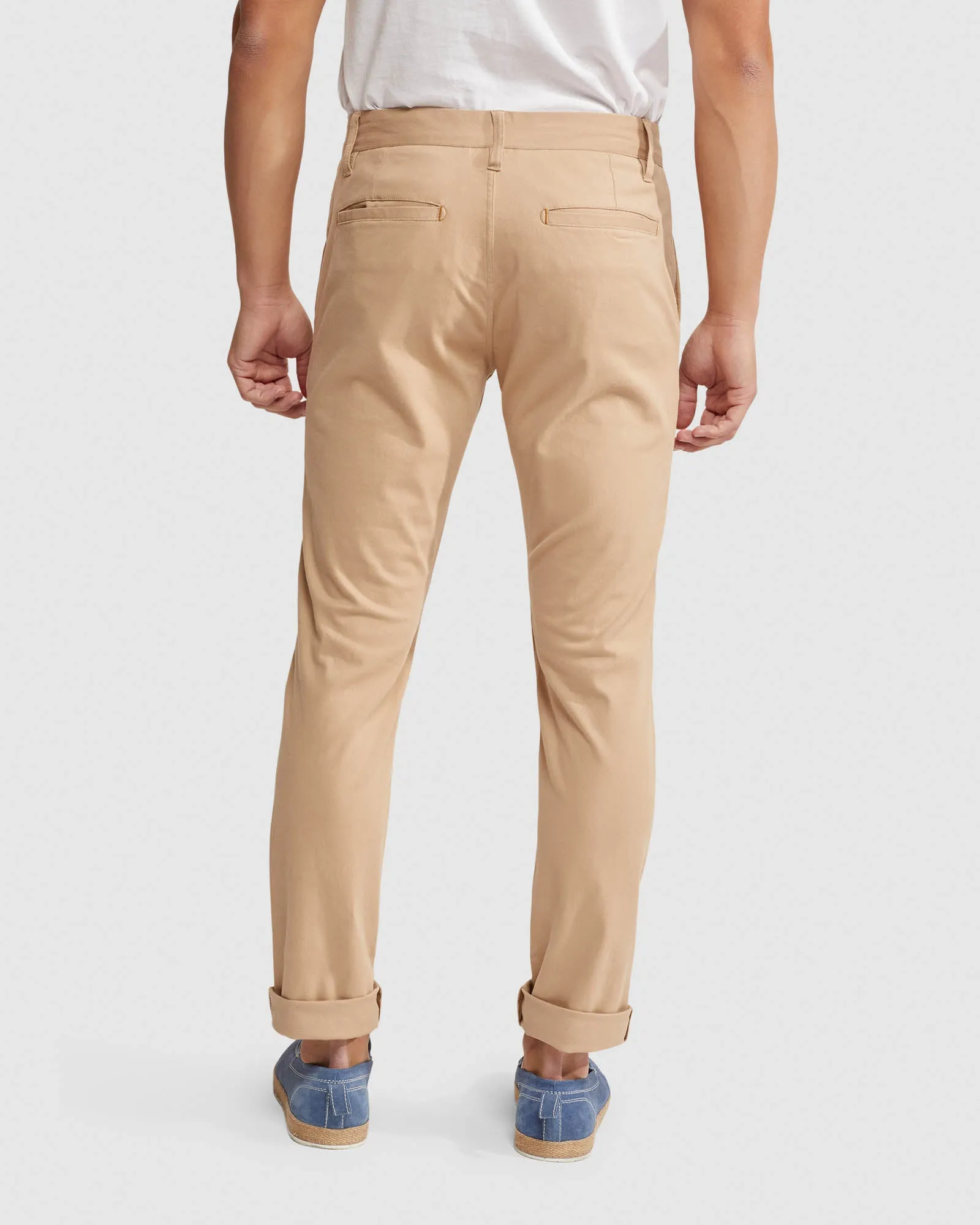 Stretch Skinny Fit Organic Cotton Chinos