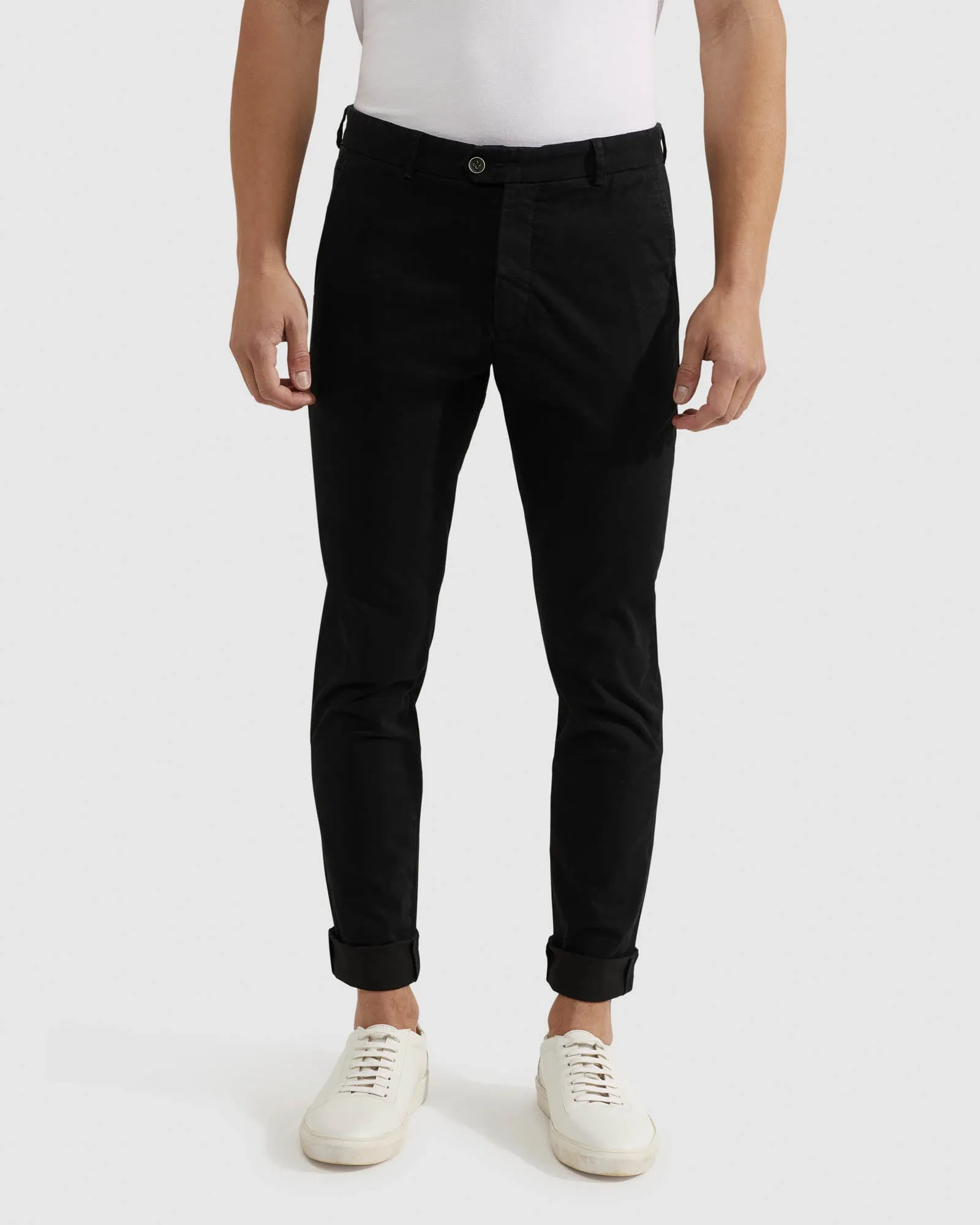 Stretch Skinny Fit Organic Cotton Chinos