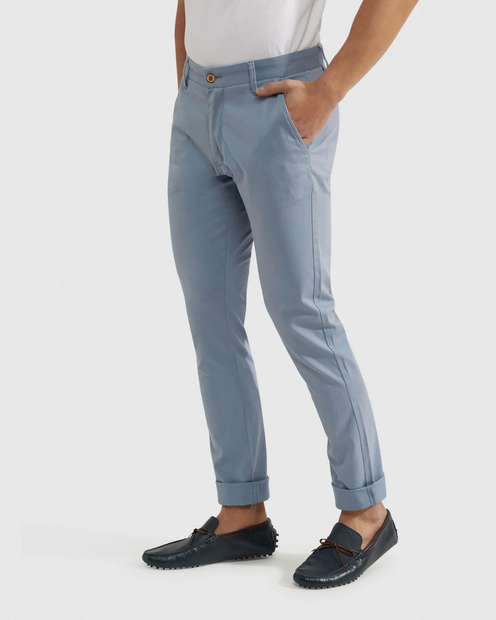 Stretch Skinny Fit Organic Cotton Chinos