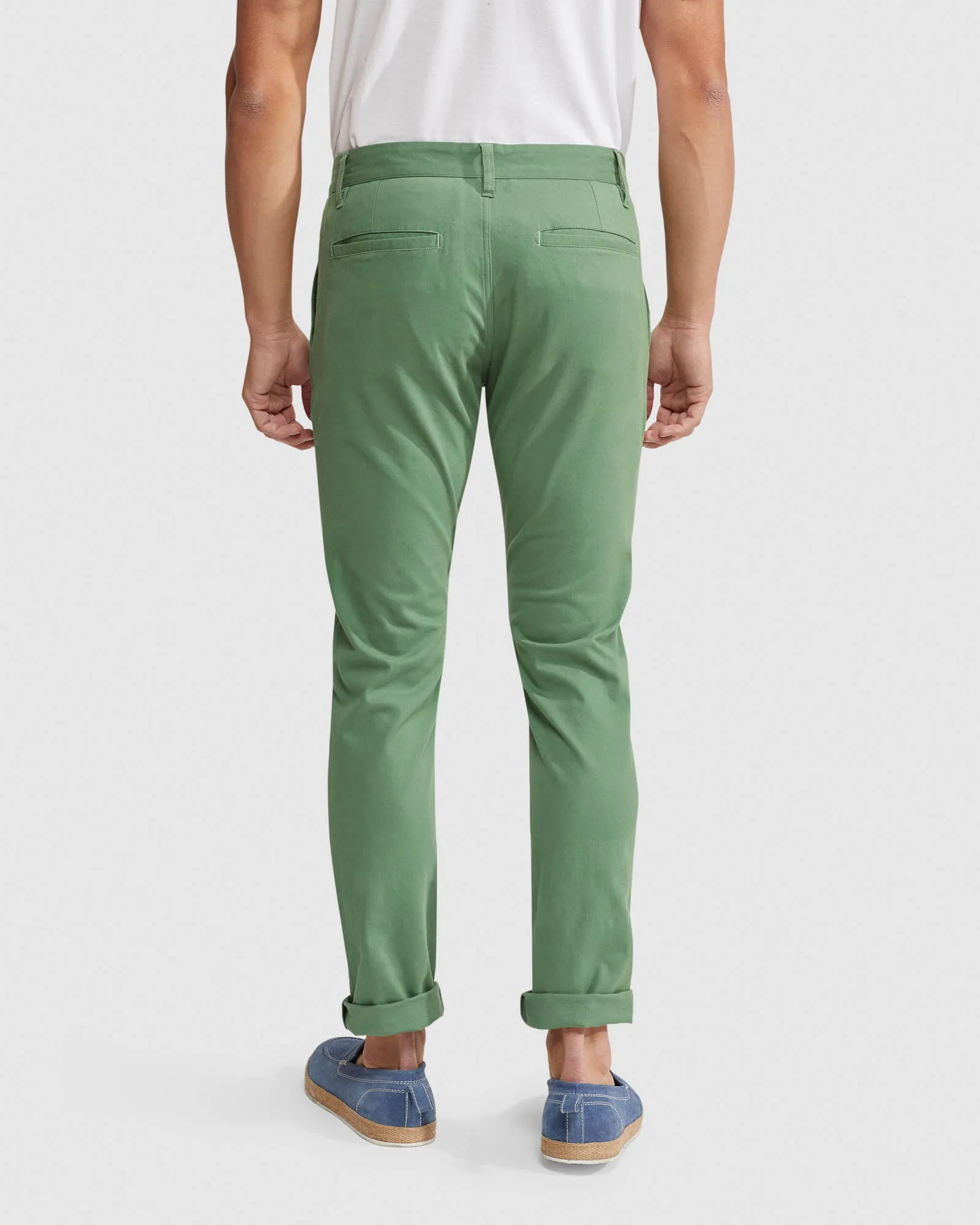 Stretch Skinny Fit Organic Cotton Chinos