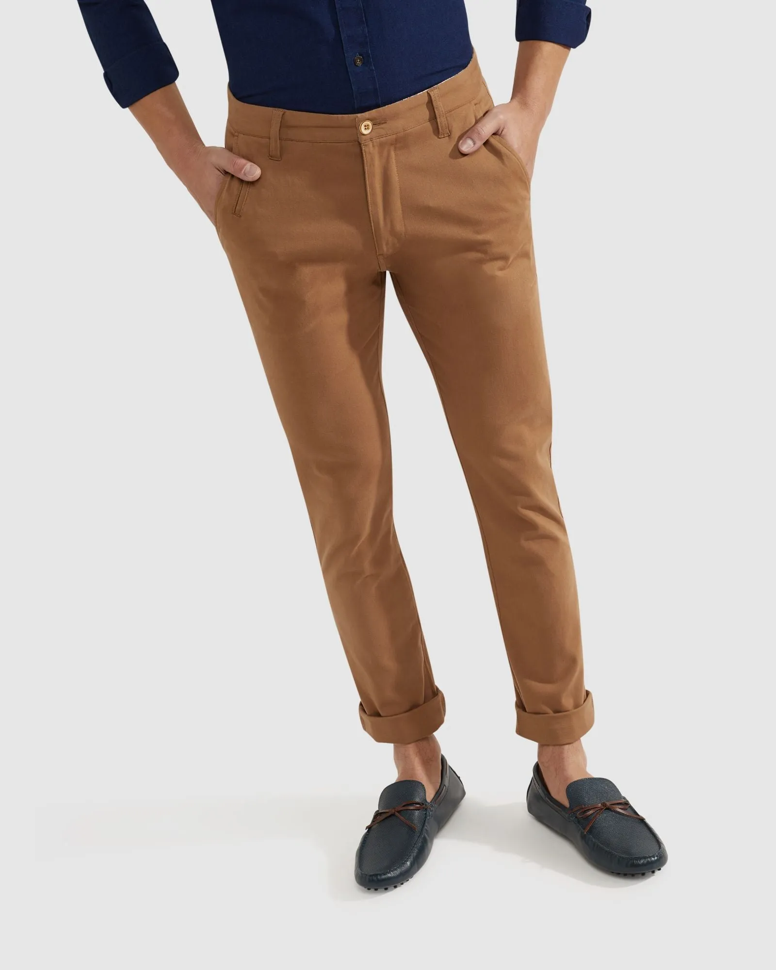 Stretch Skinny Fit Organic Cotton Chinos