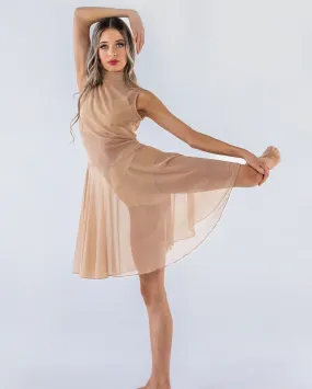Studio 7, MESH PERFORMANCE DRESS, Cashew, Childs, CHD30