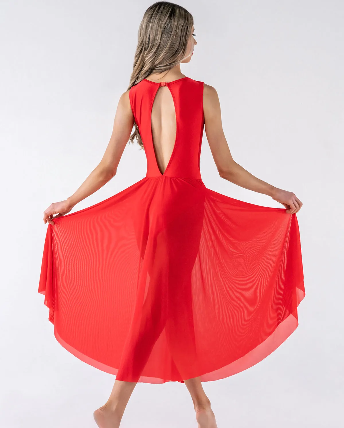 Studio 7, SKYLAR DRESS, Red, Adults, ADD27