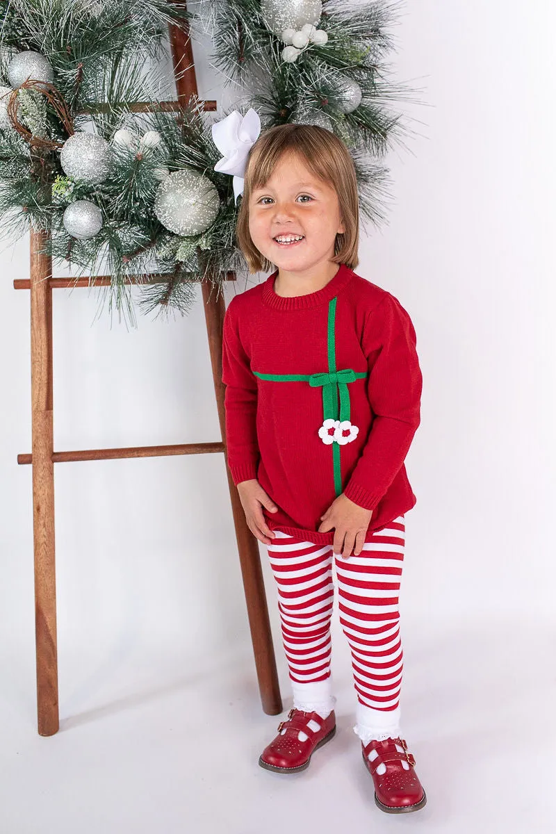 Sweater Tunic With Flowers