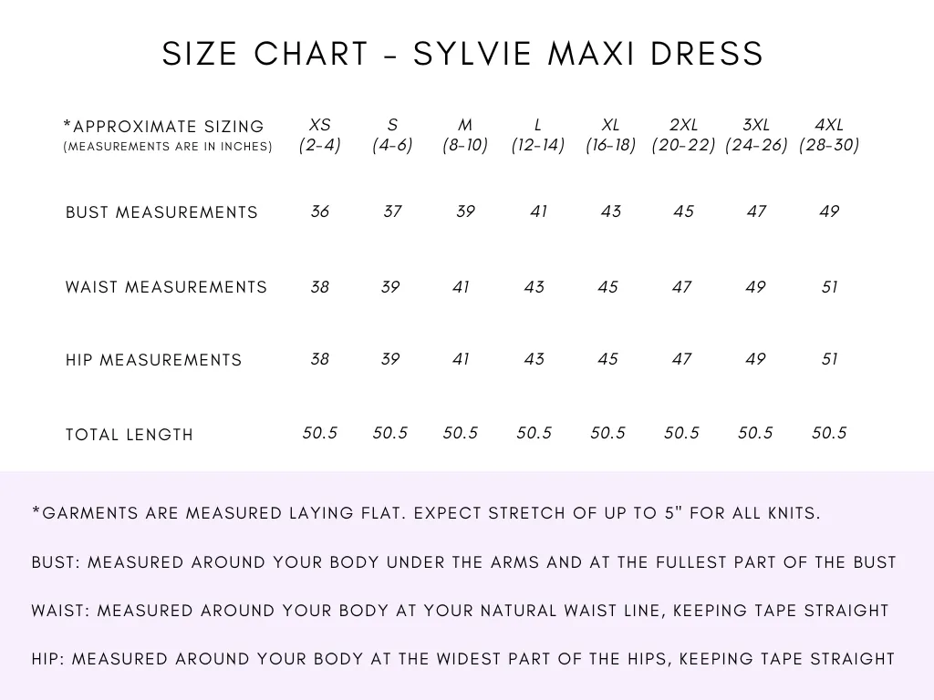 Sylvie Maxi Dress