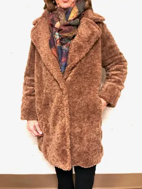 Teddy Coat - Cognac