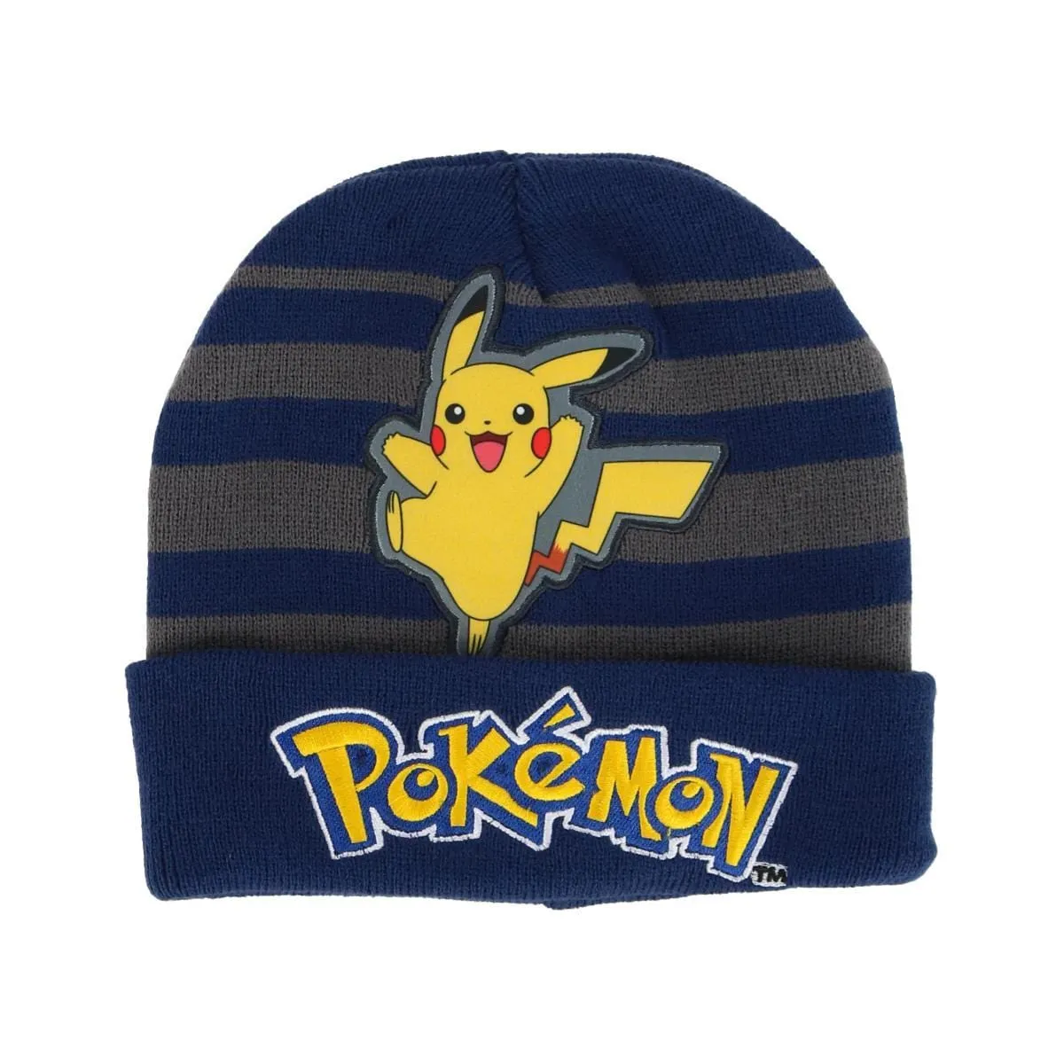 Textiel Trade Kids' One Size Fits Most Pokemon Pickachu Hat and Gloves Winter Set