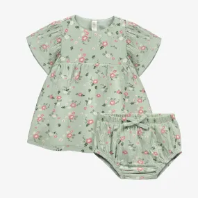 The Bella Floral Dress   Bloomer Set - BABY