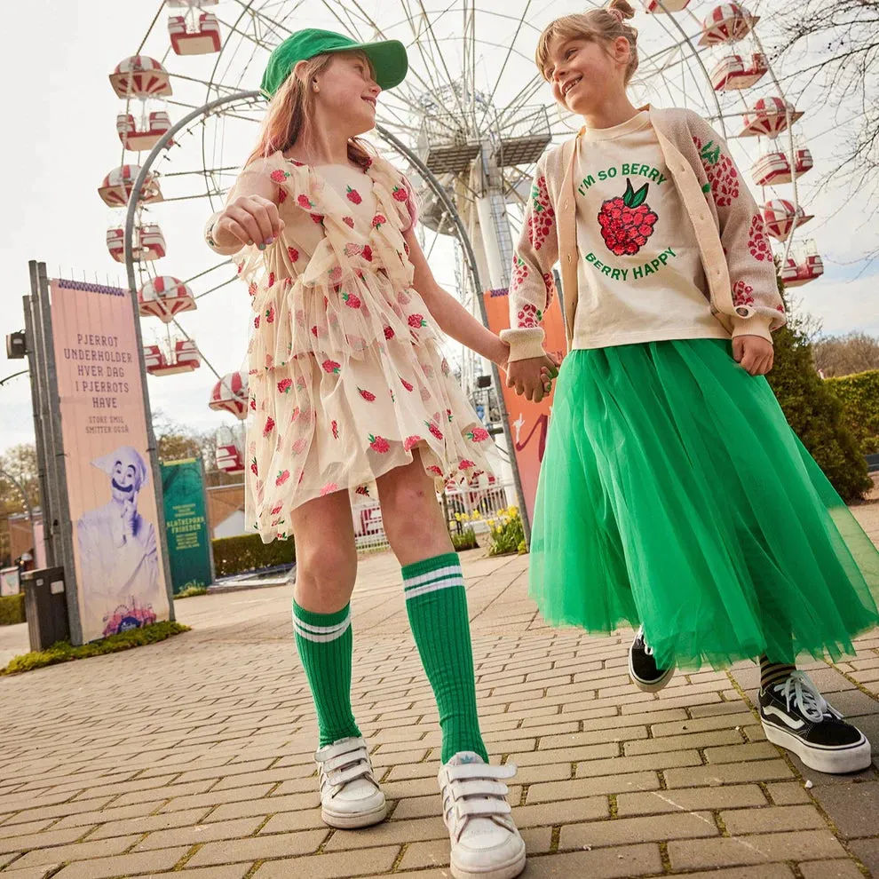 The Johanna Tulle Dress - Swan - KIDS
