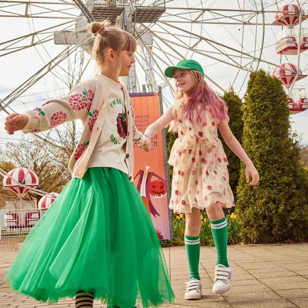 The Johanna Tulle Dress - Swan - KIDS