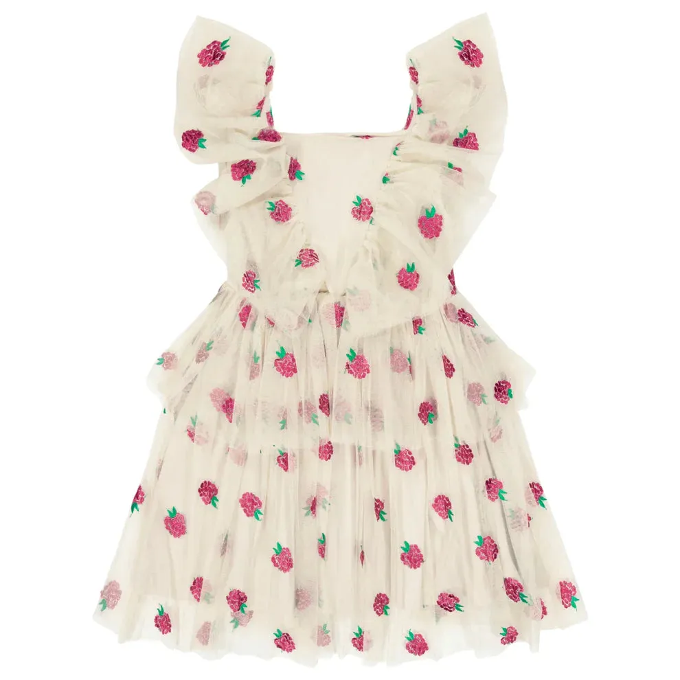 The Johanna Tulle Dress - Swan - KIDS