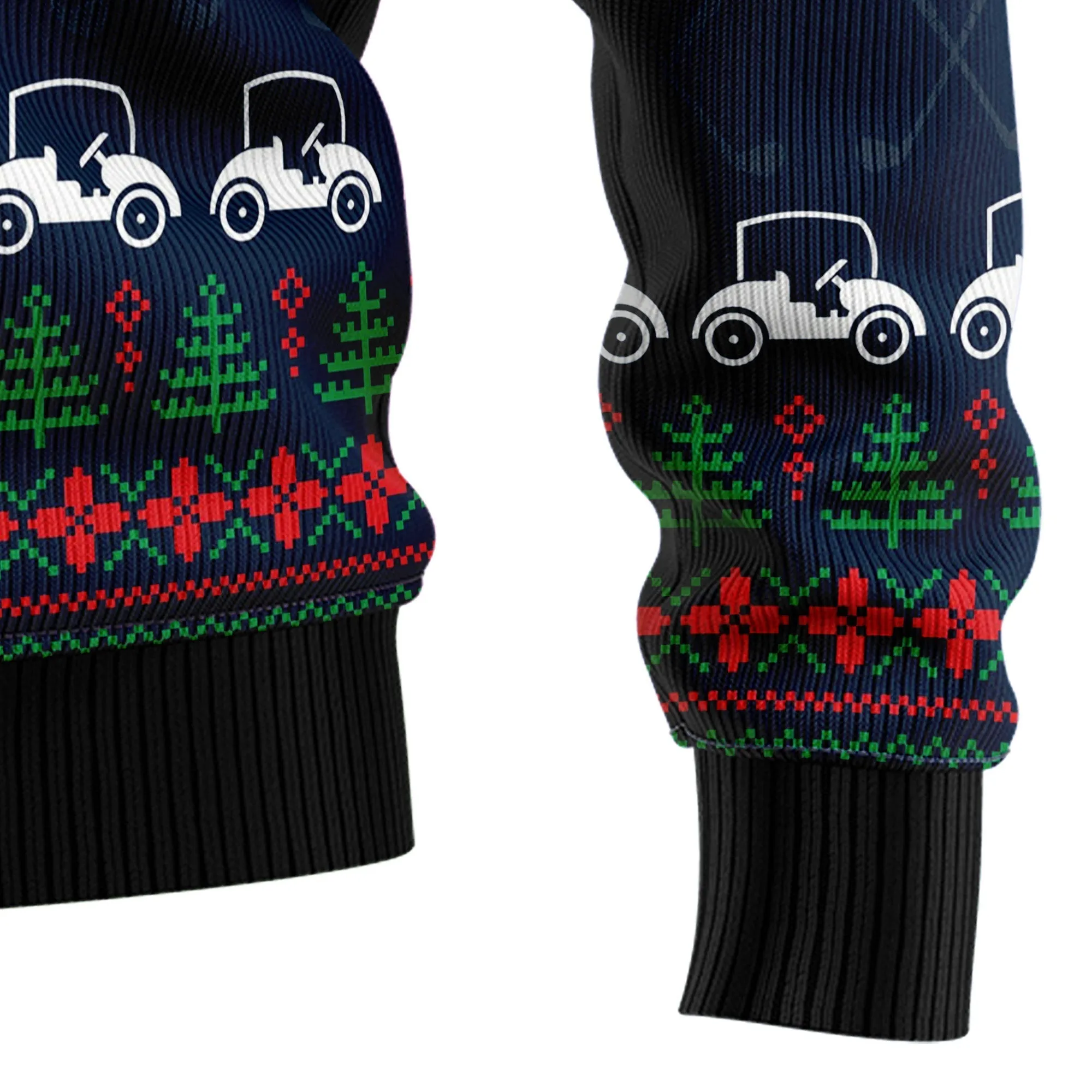 Ugly Christmas Sweater JulesRoche Festive All-Over Print