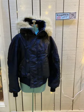 Ultra Rare Vintage 1950’s USAF Flight Jacket with Fur Trimmed Hood, N-2A, Made in USA