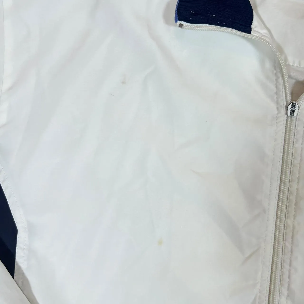 Vintage NIKE Embroidered Swoosh Logo Colour Bloack Windbreaker Track Jacket