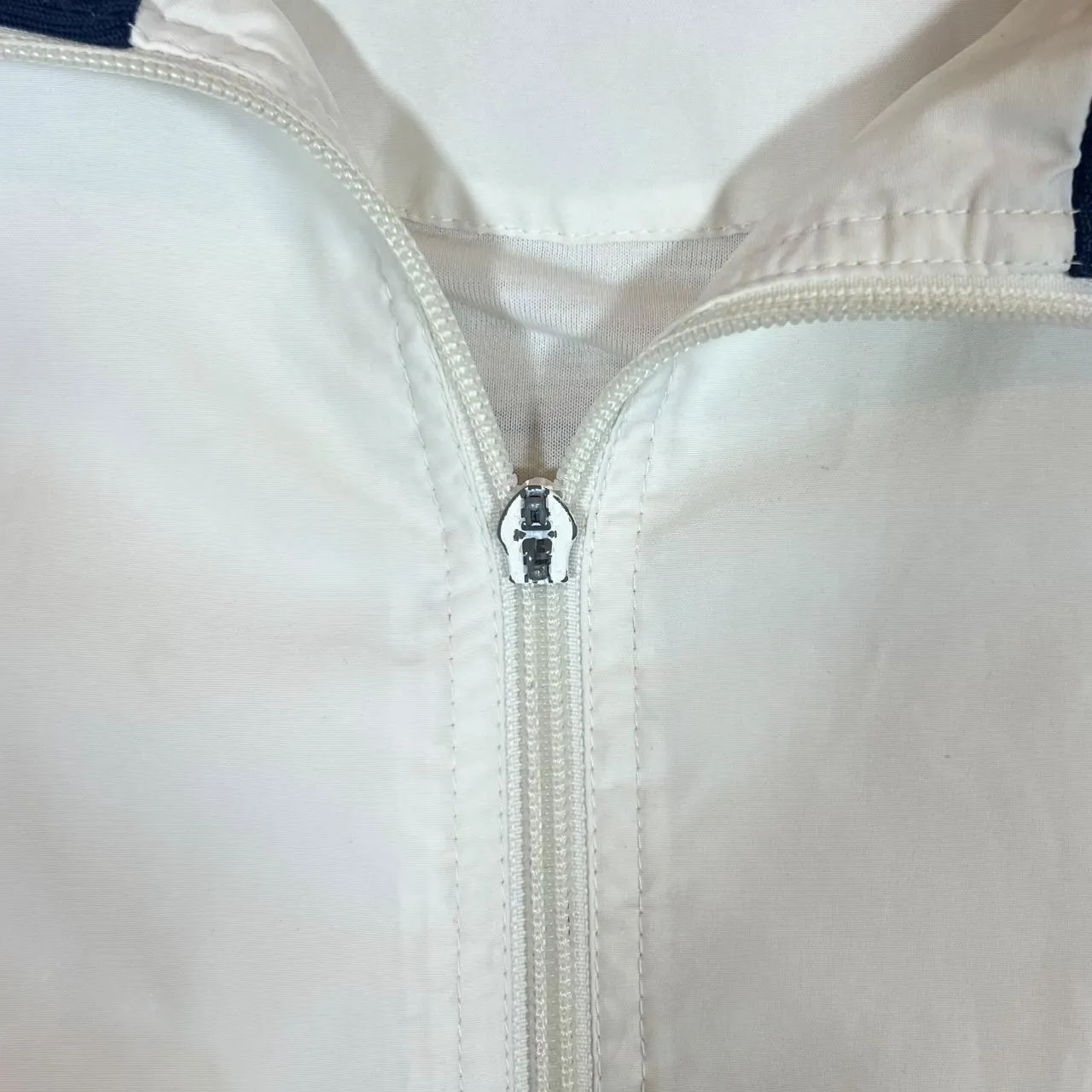 Vintage NIKE Embroidered Swoosh Logo Colour Bloack Windbreaker Track Jacket
