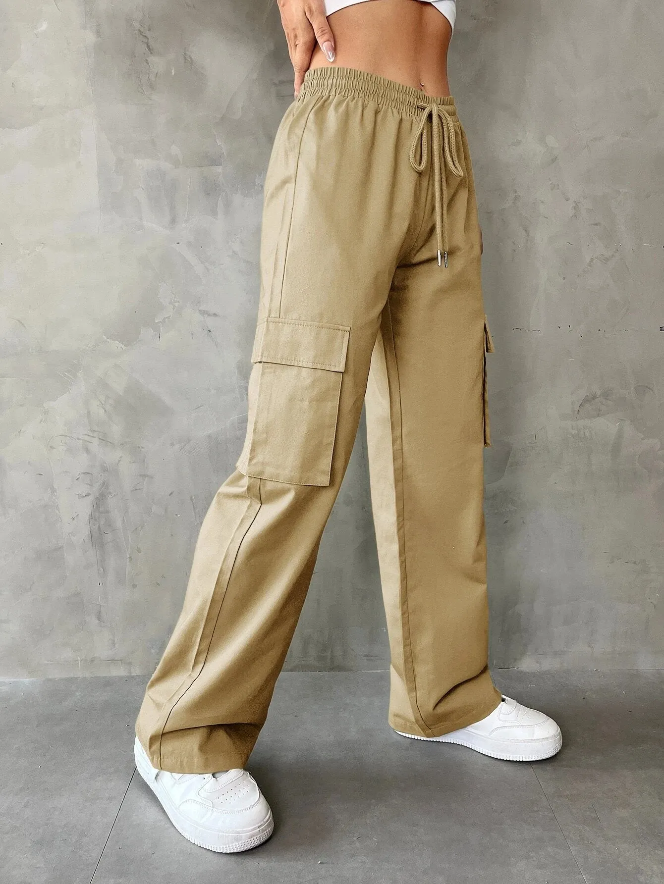 Waist Cargo Pants