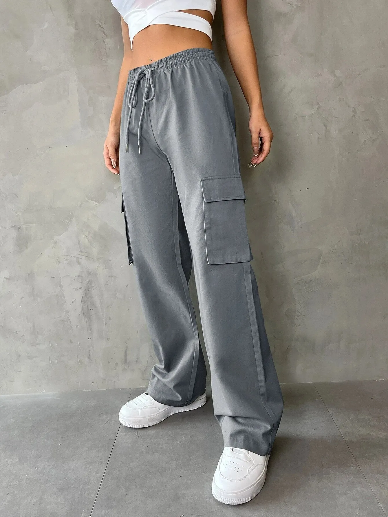 Waist Cargo Pants