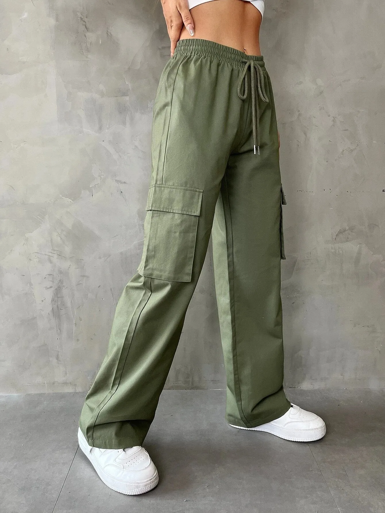 Waist Cargo Pants