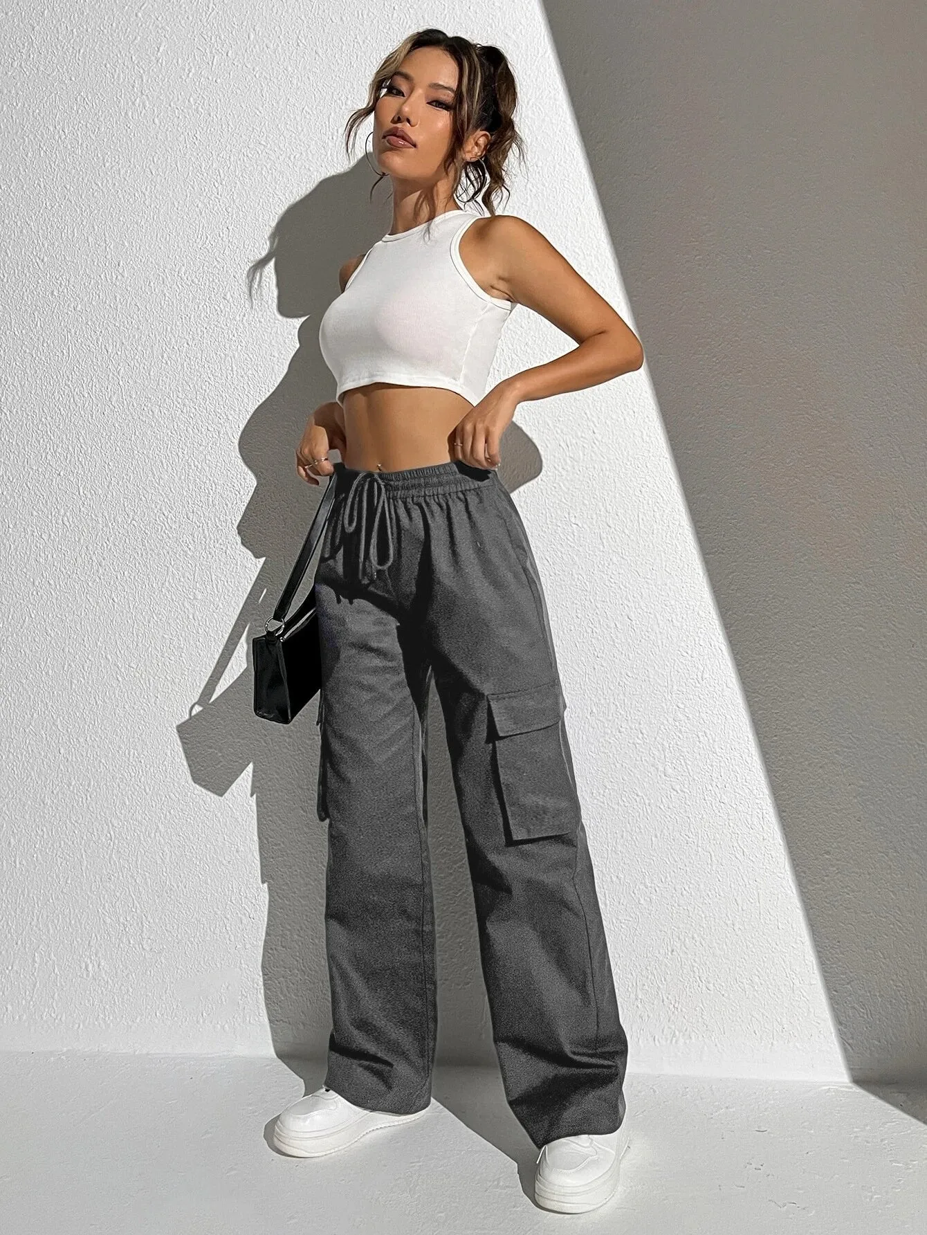 Waist Cargo Pants