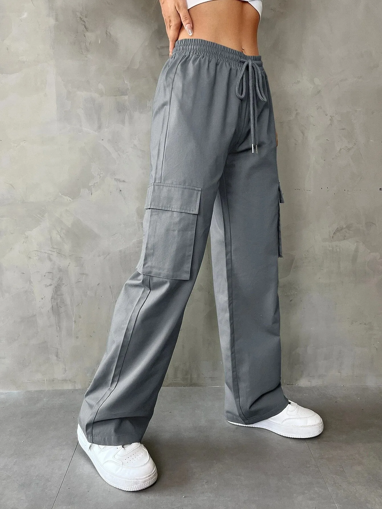 Waist Cargo Pants
