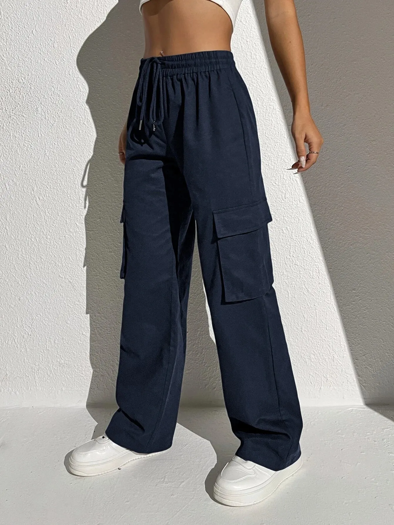 Waist Cargo Pants